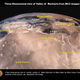 3D view of central portion of Valles Marineris of Mars.